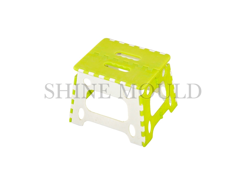 Yellow Plastic Stool Mould