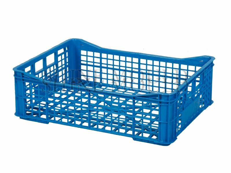 Blue Grid Basket mould