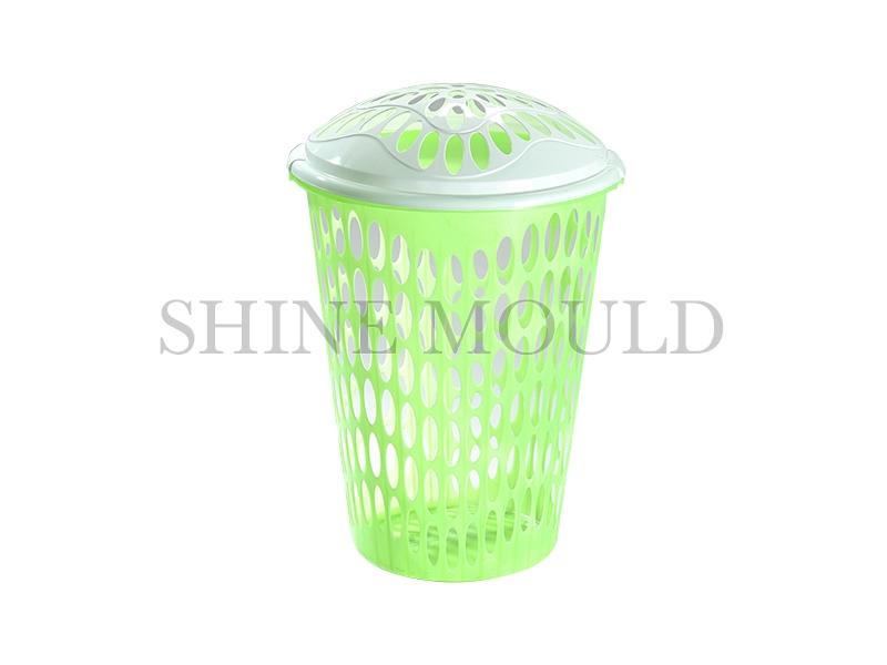 Round Green Laundry Basket mould