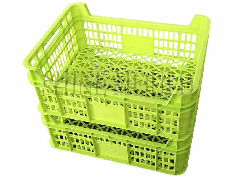 Green Set Grid Basket mould