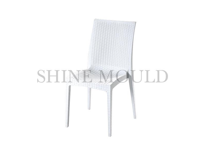 Square White  Stool mould