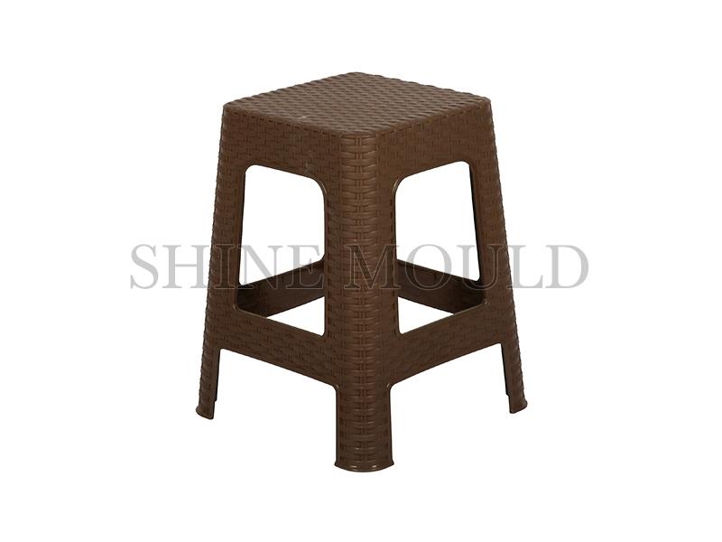 Brown hight Plastic Stool Mould