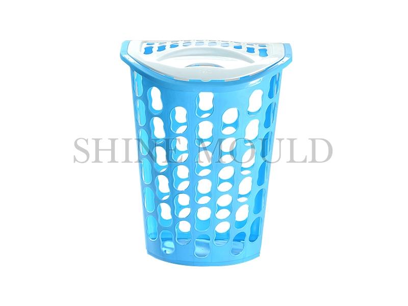 Blue Semicircle Laundry Basket mould