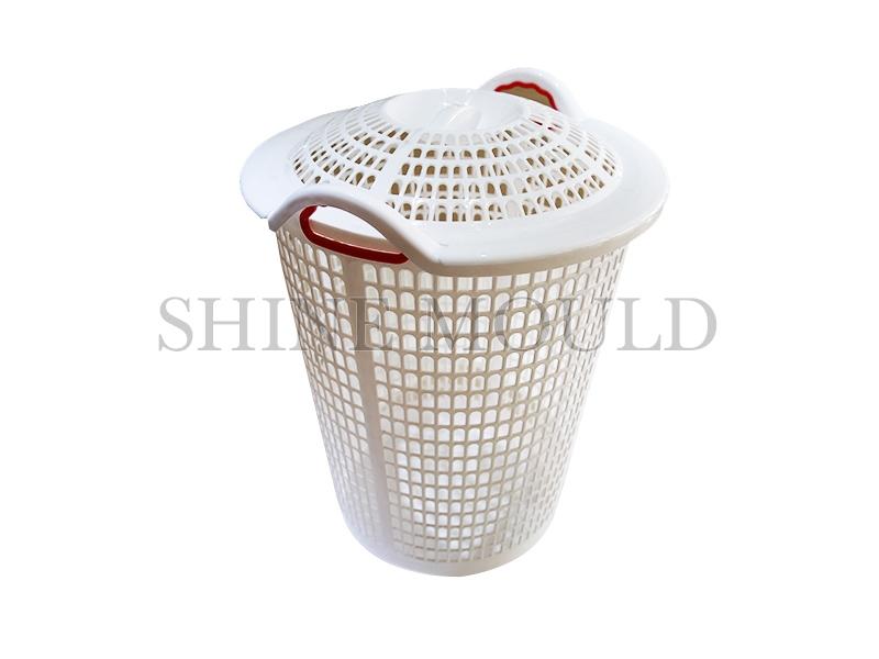 Beige Handle Laundry Basket mould