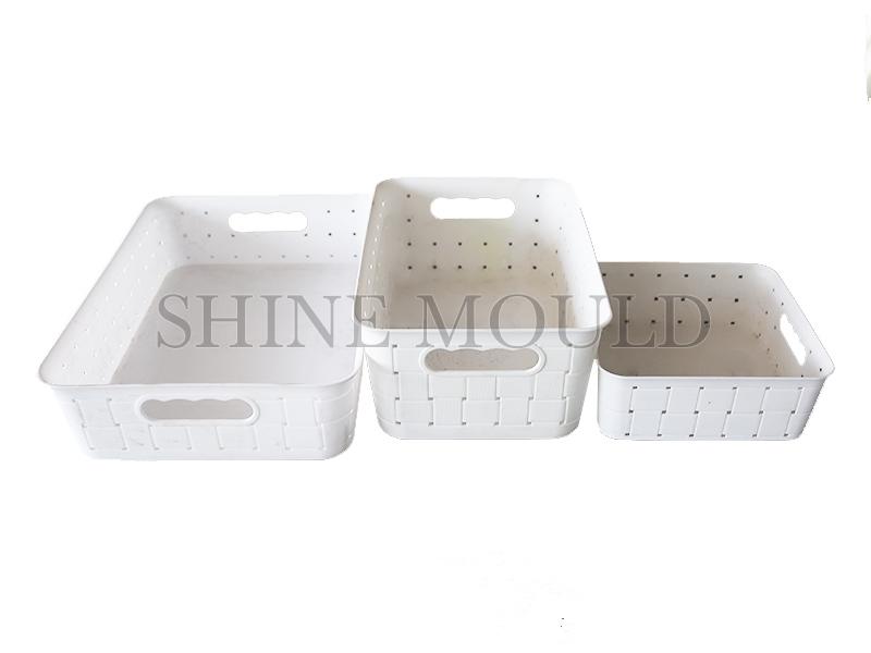 White Set Basket mould