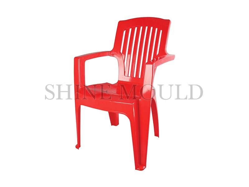 Red Vertical Stripes Chair mould