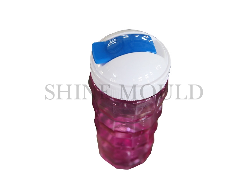 White Blue Cap Preform Mould