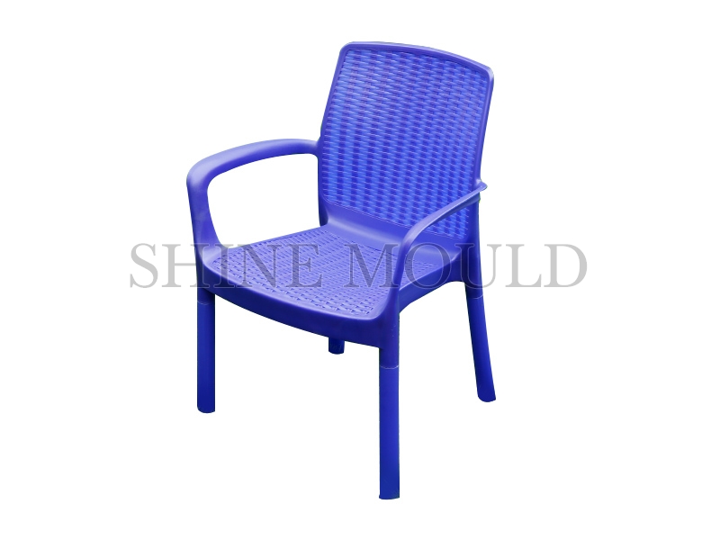 SHINE Chair Mould Is Designed For Efficient Furniture Production, Creating Sturdy Plastic Chairs With Ergonomic Backrests
