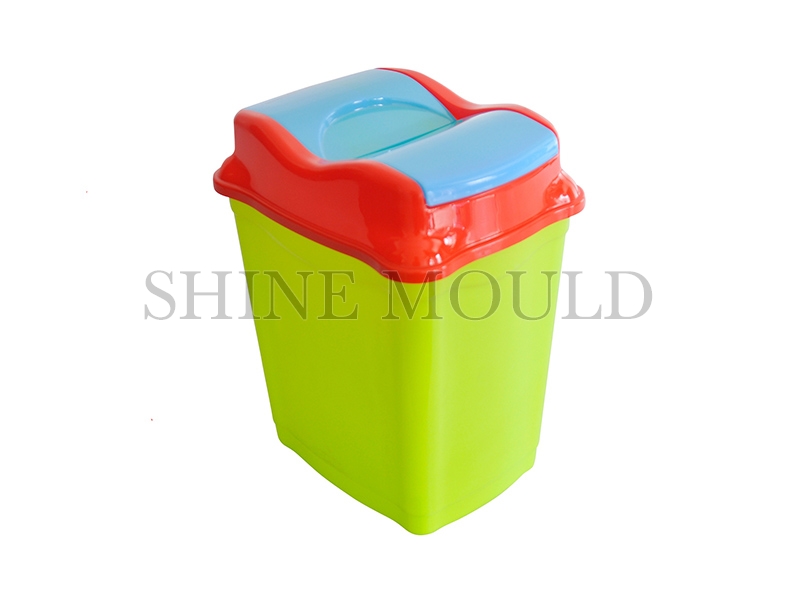 Plastic Dustbin Mould | SHINE Durable Injection Mould For Waste Bin Production